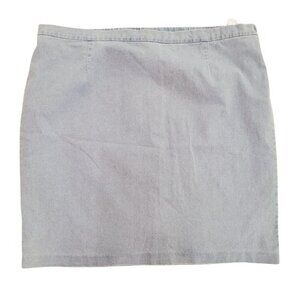 Joan Rivers |  Light Blue Wash Jeans Skirt